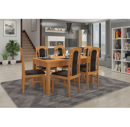 RODOS 53 Asztal és szék készlet, Égerfa