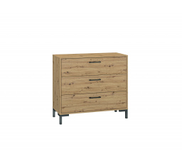 Nevio 09 Dąb artisan - komoda