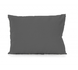 Bavlněný povlak na relaxační polštář antracitový 45x120