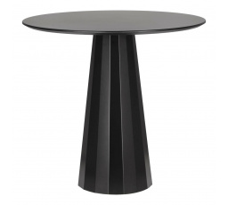 Florero fekete asztal