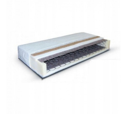 MATERAC DWUSTRONNY SPRĘŻYNOWO PIANKOWY Z KOKOSEM RADOMENES - 180x200