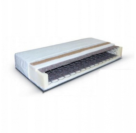 MATERAC DWUSTRONNY SPRĘŻYNOWO PIANKOWY Z KOKOSEM RADOMENES - 180x200