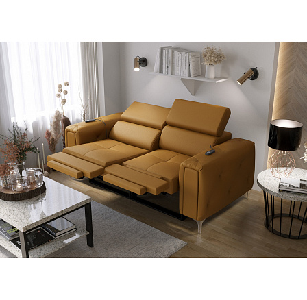 SOFA ORION II RELAX 190 CM SKÓRA NATURALNA