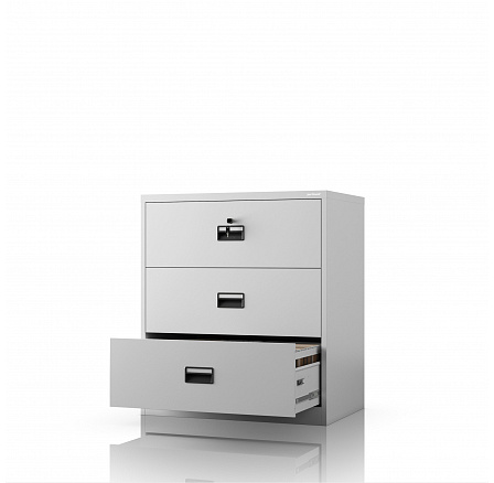 Fém iratszekrény szürke: SARA XL V3, 900 x 1020 x 600 mm