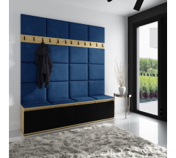 EMI 4 előszobafal, Trinity 31/Artisan+fekete