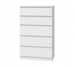 Komoda Malvína M5, bílá