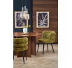 Étkezőszék K575, olívazöld