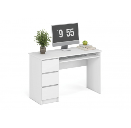 Íróasztal CINO, Fehér