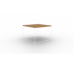 Roni Dohányzóasztal Fehér+Lancelot Tölgy