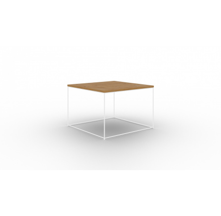 Roni Dohányzóasztal Fehér+Lancelot Tölgy