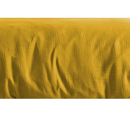 Francouzské mušelínové povlečení žluté 220x200