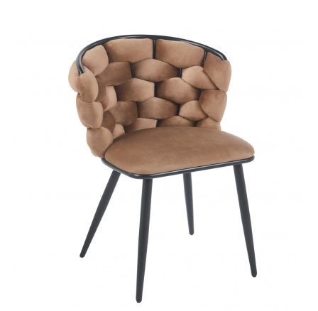 Velvet cappuccino szék K47-FXJG B