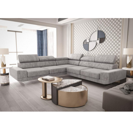 NAROŻNIK MILANO MAX 270x270 CM - Odcienie szarości