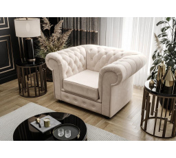 FOTEL MANCHESTER - Odcienie beżu