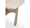 Étkező kinyitható asztal SALIX, travertin / kasmír