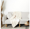 Sherpa takaró ecru 120x150cm