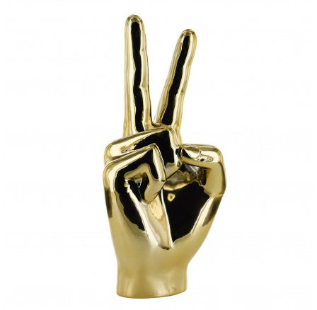 Dekoráció, Victoria kéz szobor arany