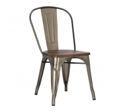 Paris Wood szék fém fenyő dió