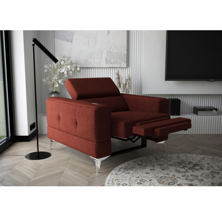 FOTEL TOSCANIA RELAX - Odcienie ceglaste