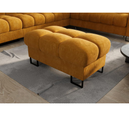 PUFA ASPEN 100x55 CM - Odcienie żółtego