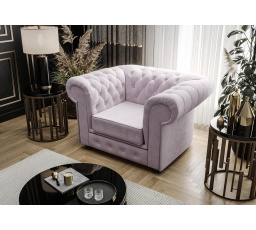 FOTEL MANCHESTER - Odcienie fioletu