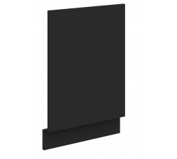 Dvířka na myčku s panelem SIENA - ZM 570x446, Černá mat