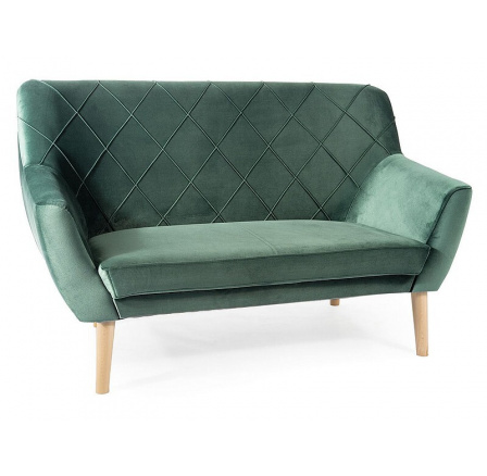 SOFA KIER 2 VELVET ZIELONY BLUVEL 78 / BUK