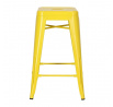 Paris bárszék 66 cm sárga, Tolix inspirációval