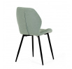 Jídelní židle, zelená, látka, CT-285 GRN2