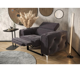 FOTEL ORION RELAX 110 CM - Odcienie szarości