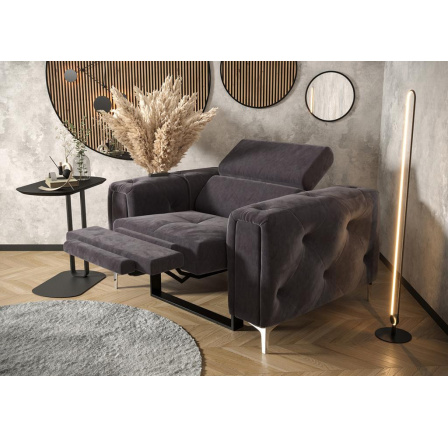 FOTEL ORION RELAX 110 CM - Odcienie szarości