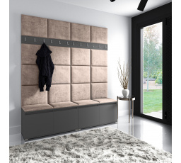 EMI 4 előszobafal, Trinity 05/Grafit