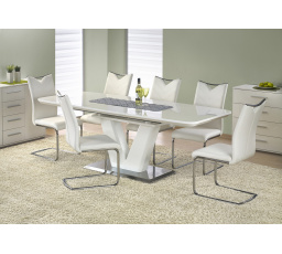 MISTRAL étkezőasztal, fényes fehér