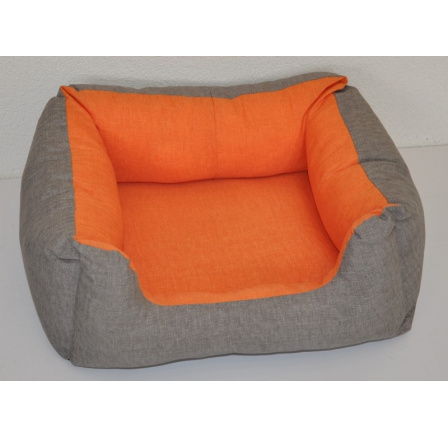 Pelíšek AXIN  oranžový - 58x48 cm