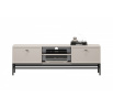LORINI RTV 150 2SZ - cashmere / T-bar czarny / stelaż czarny