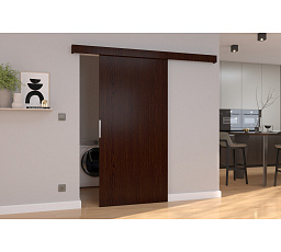 Falra szerelhető tolóajtó PIXI 106 Wenge