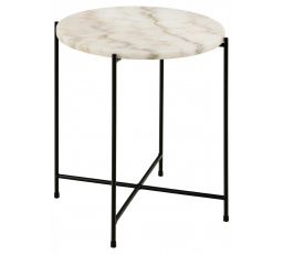 Avila dohányzóasztal magas fehér márvány