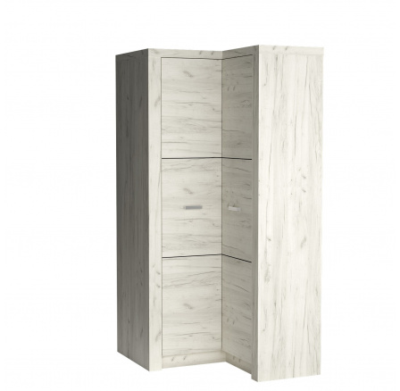 INDIANAPOLIS I14 szekrény Kraft fehér oldal