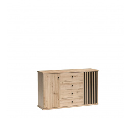 CALI C4 komód, tölgy artisan