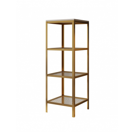 Reli Polc Arany+Fehér Fényes