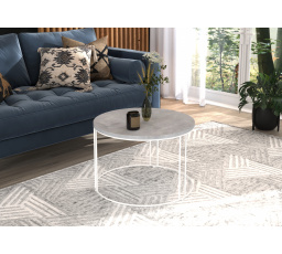 NOEL Dohányzóasztal Fehér+Beton