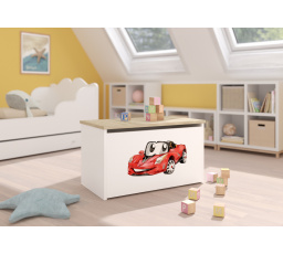 DARIA White+Sonoma játéktároló láda