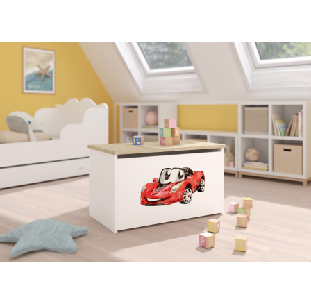 DARIA White+Sonoma játéktároló láda