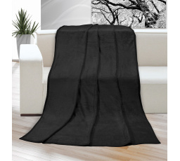 Deka micro jednolůžko 150x200cm černá