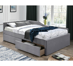 ELIOT VELVET Ágy, Szürke Bársony 142
