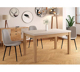 PRESTO étkezőasztal, Kashmir/Cremona Torro tölgy