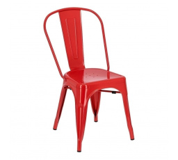 Párizs piros szék, Tolix inspirációval