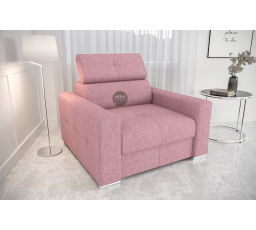 FOTEL MARGO 110 CM - Odcienie różu