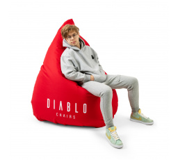 Játék babzsák, piros