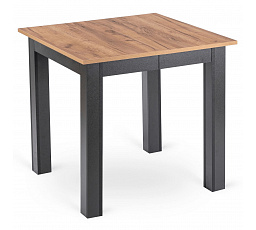 Stół BEN Rozkładany 80-200 cm Dąb Craft/Czarny